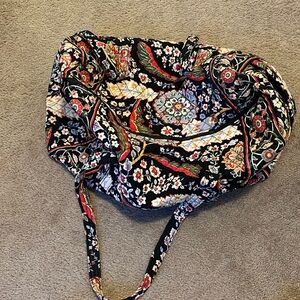 Large Floral Vera Bradley Duffel Bag